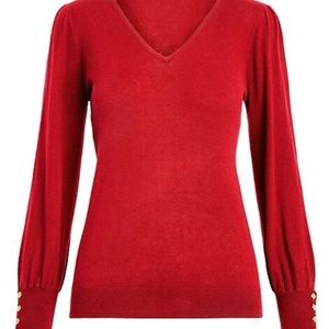 Red Ralph Lauren sweater - large